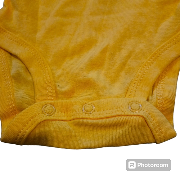 New Carters Yellow Mr Fix It Onesie Hammer Screwdriver Wrench Tools Infant 3m - Picture 3 of 7